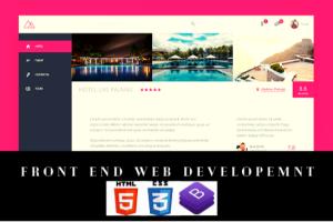 Portfolio for html, css, Sass, Bootstrap , Psd to HTML